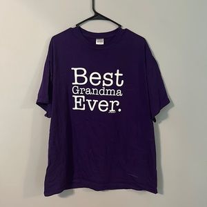 Purple oversized Best Grandma Ever T shirt! 👾👵